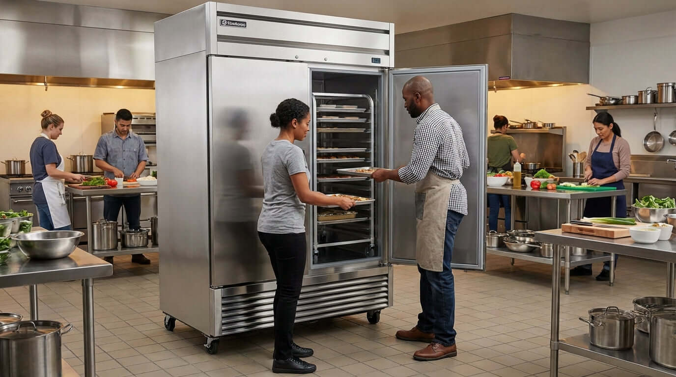 5 Ways a Roll-In Refrigerator Will Revolutionize Your Kitchen Workflow