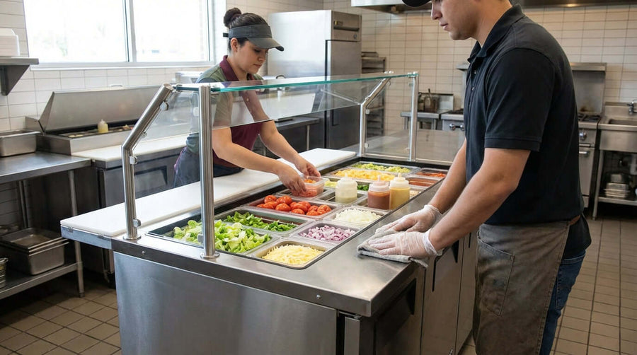 The Ultimate Guide to Cleaning and Maintaining Your Commercial Topping Rail