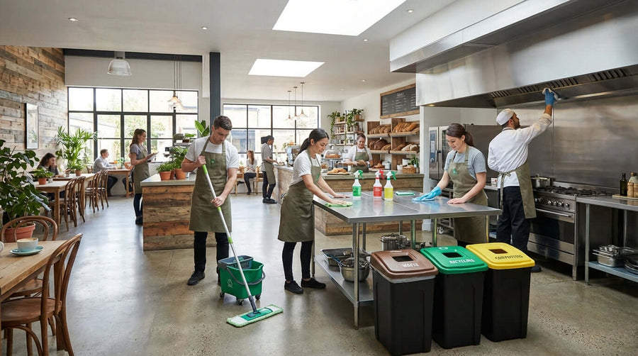 Going Green: Sustainable Janitorial Practices for Your Food Service Business