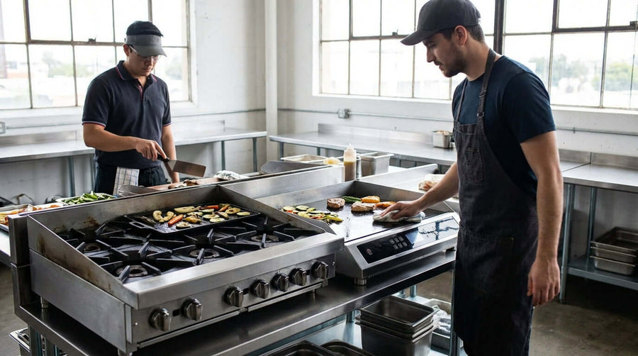 Gas vs. Induction Griddle: Which is Right for Your Commercial Kitchen?