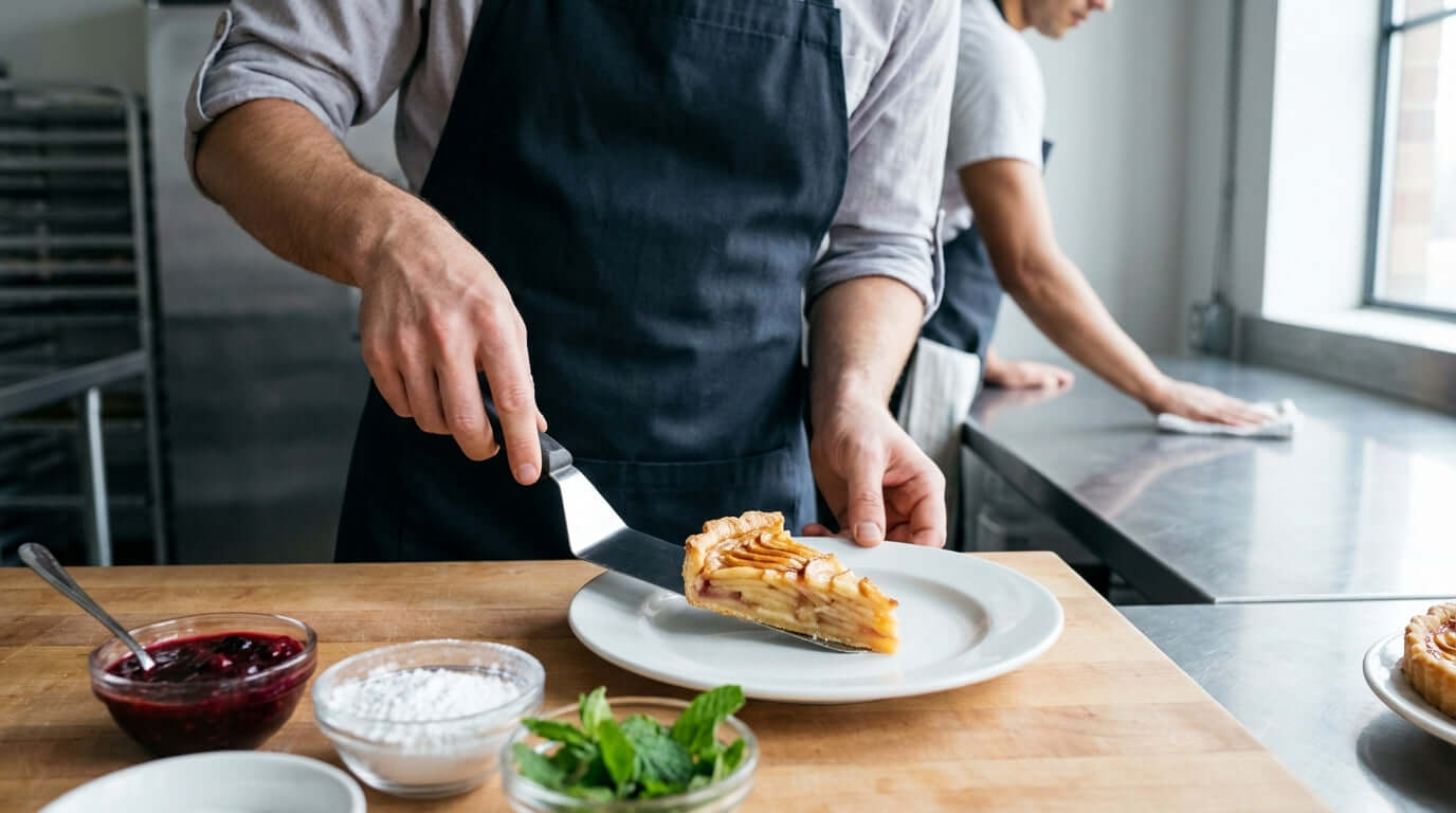 Mastering Dessert Presentation: Plating Techniques Using a Professional Pie Server