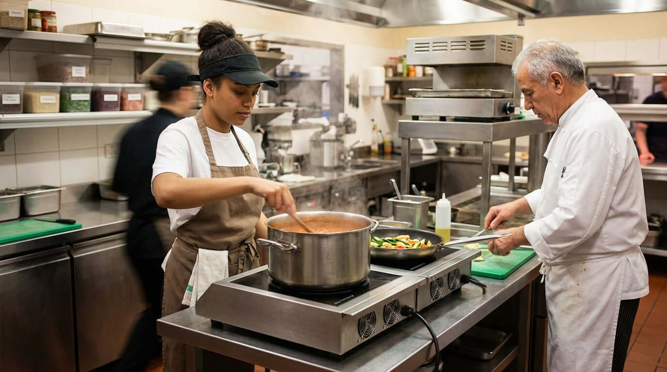 Not Enough Burners? How a Countertop Hot Plate Can Save Service During Peak Hours
