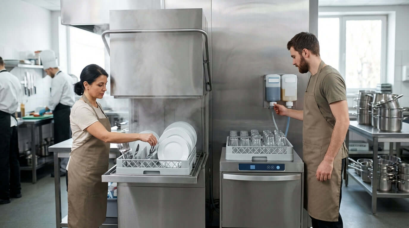 High-Temp vs. Low-Temp: Which Commercial Dishwasher is Right for You?