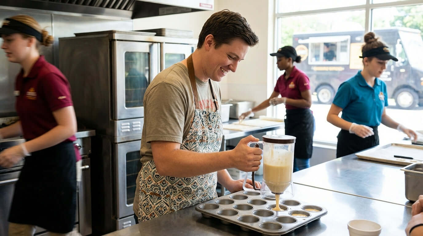 Say Goodbye to Mess: How Batter Dispensers Revolutionize Cupcake and Muffin Production