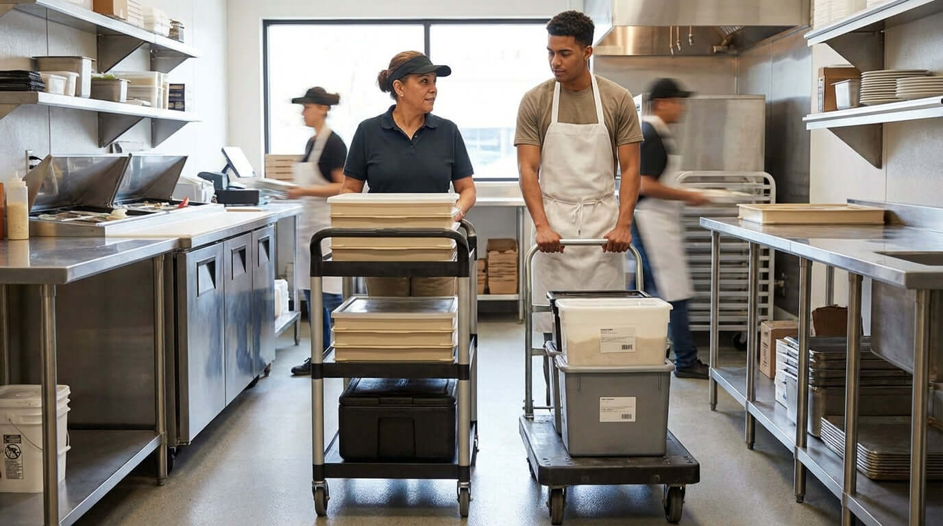 5 Ways to Improve Back-of-House Safety with Proper Transport Equipment