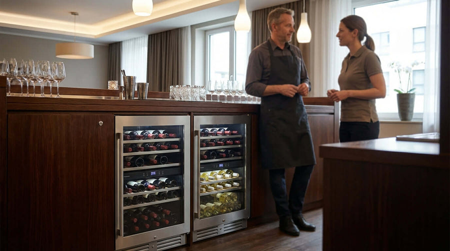 Refroidisseurs à vin monozone vs. bizones : lequel convient le mieux à votre bar?