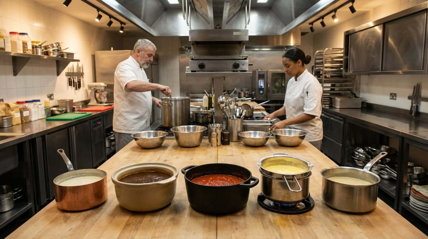 5 Classic Sauces and the Perfect Pot for Each One