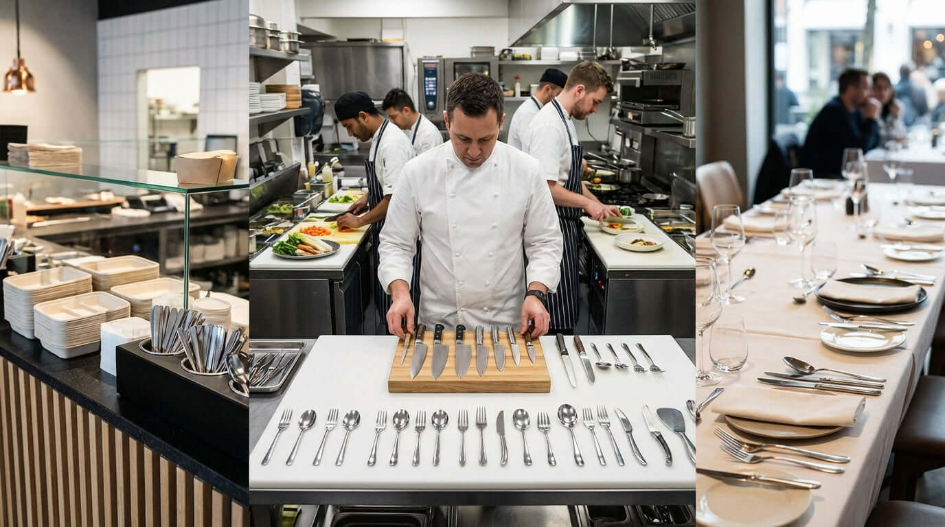 How to Choose the Perfect Commercial Cutlery for Your Restaurant