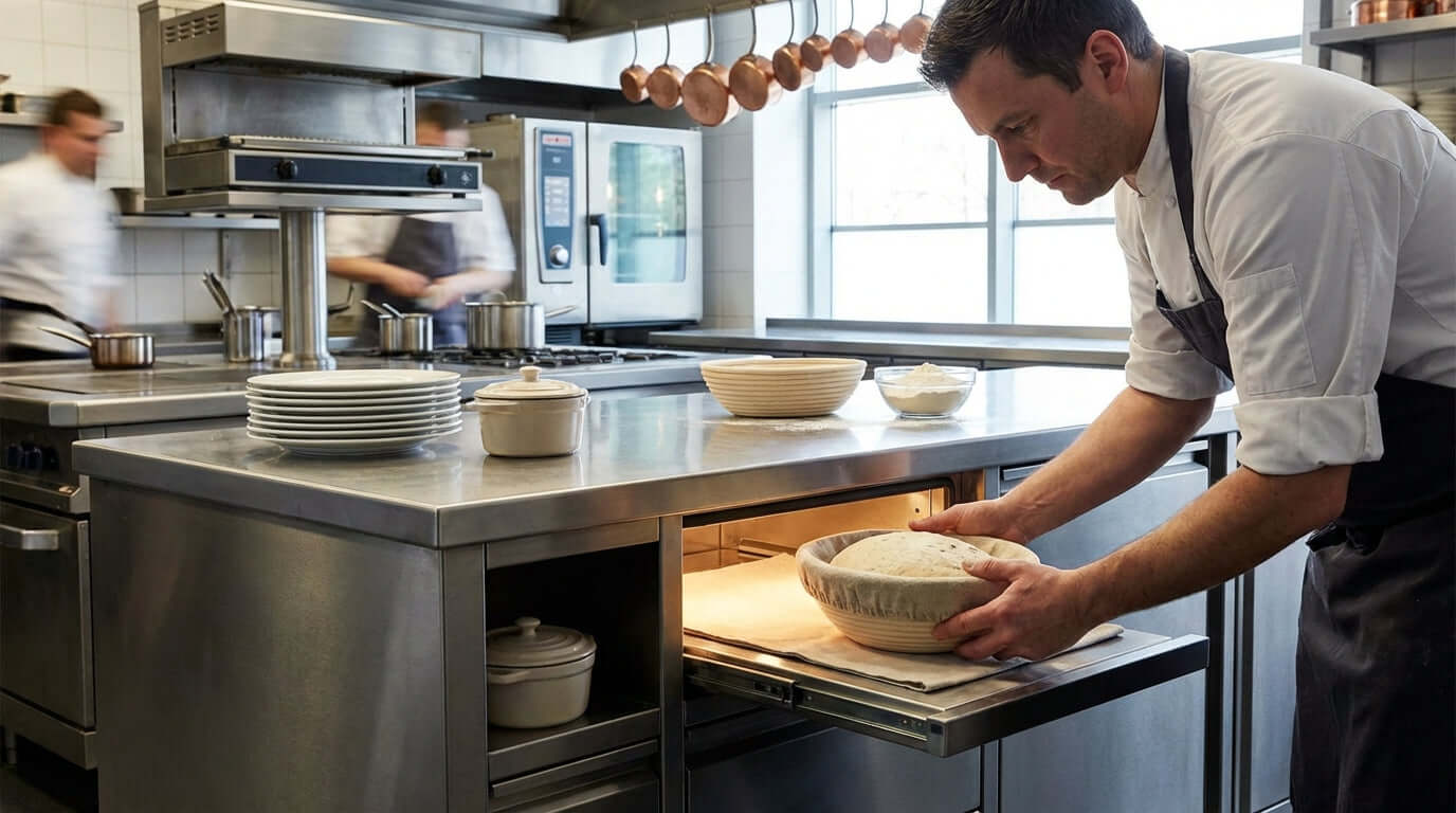 Not Just for Holding: Unlocking the Versatility of Your Warming Drawer (Proofing & More!) chef proofing dough in warming drawer