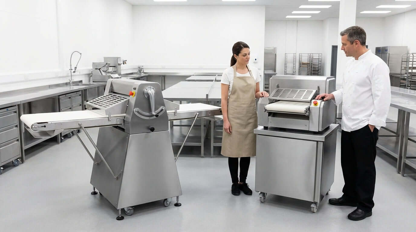 Floor Model vs. Countertop: Which Dough Sheeter is Right for Your Business?
