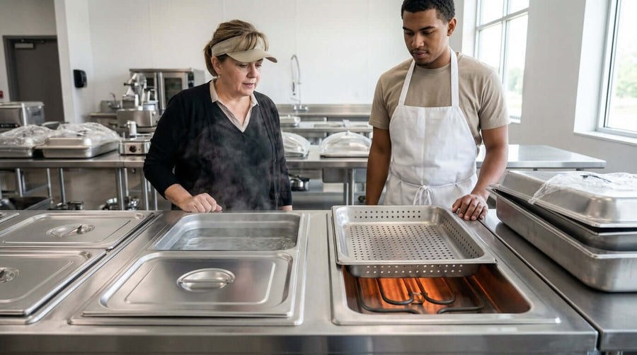 Wet vs. Dry Heat: Choosing the Right Drop-In Hot Food Well