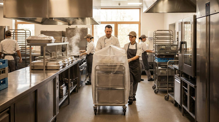 Enhancing Food Safety and Transport with Sanitary Cart Covers