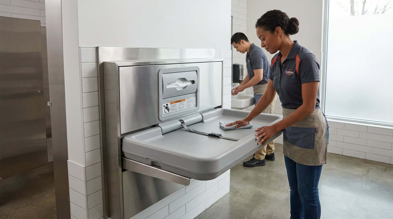Top 5 Features to Look For in a Commercial Baby Changing Station