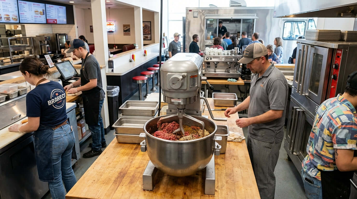 Right-Sizing Your Operation: How to Choose the Perfect Capacity Meat Mixer