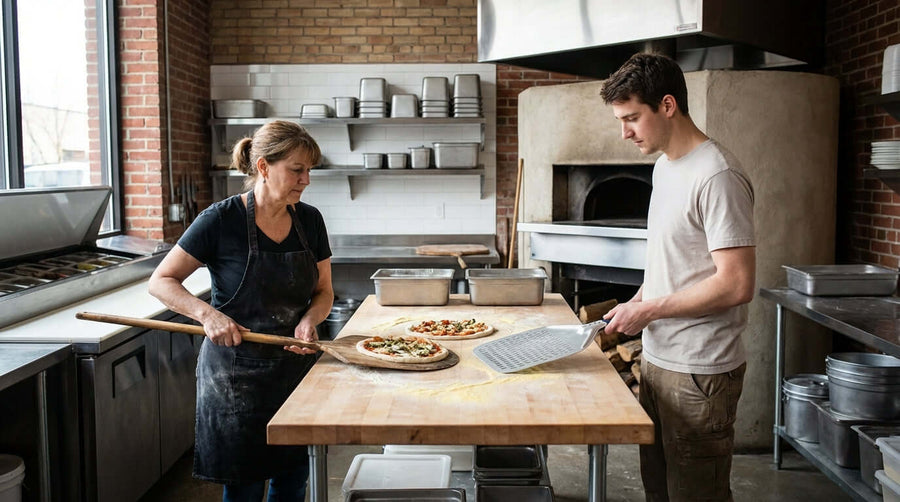 The Ultimate Showdown: Wood vs. Metal Pizza Peels for Your Pizzeria