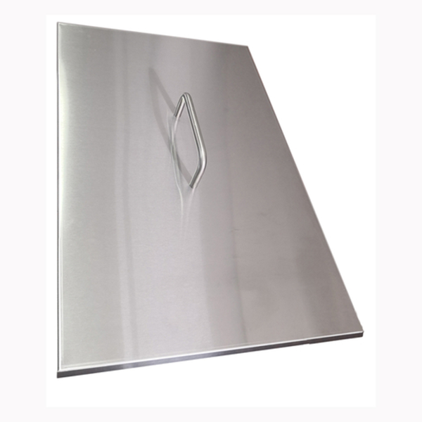 Fryer Baskets & Accessories stainless steel commercial fryer cover lid with handle for high-volume kitchen use