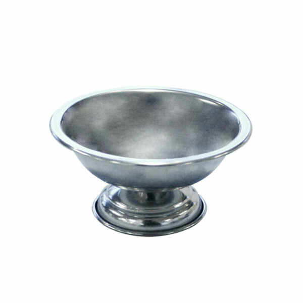 Sherbet Dishes stainless steel footed dessert bowl for ice cream, sorbet, and pudding presentation