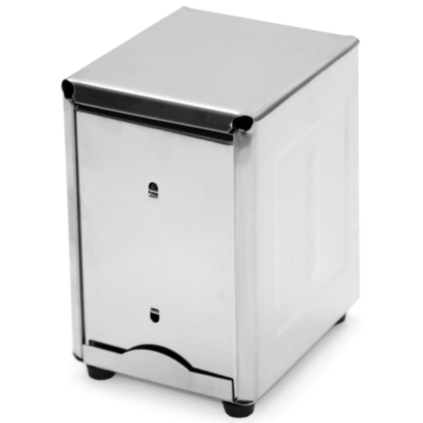 Alt Tag: Towel and Tissue stainless steel countertop napkin dispenser for restaurants and food service