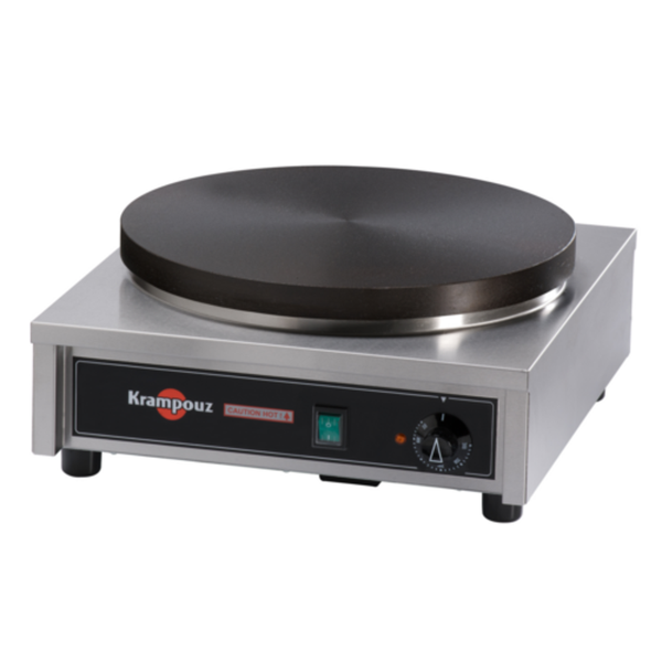 Crepe Makers commercial electric countertop crepe maker with thermostatic control for cafes, restaurants, and food trucks