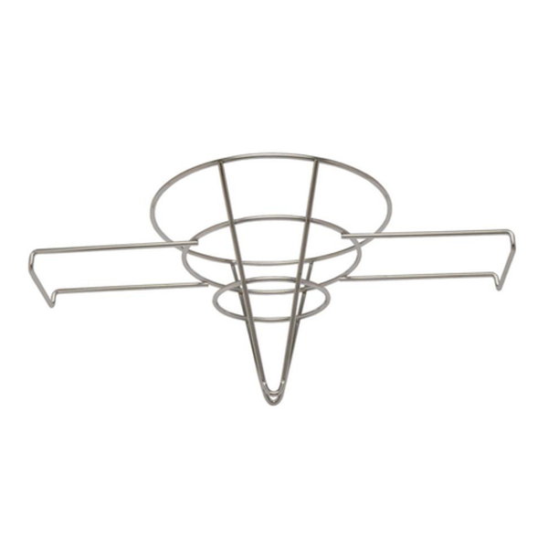 Fryer Supplies stainless steel fryer basket holder rack for commercial deep fryer safety and efficient draining