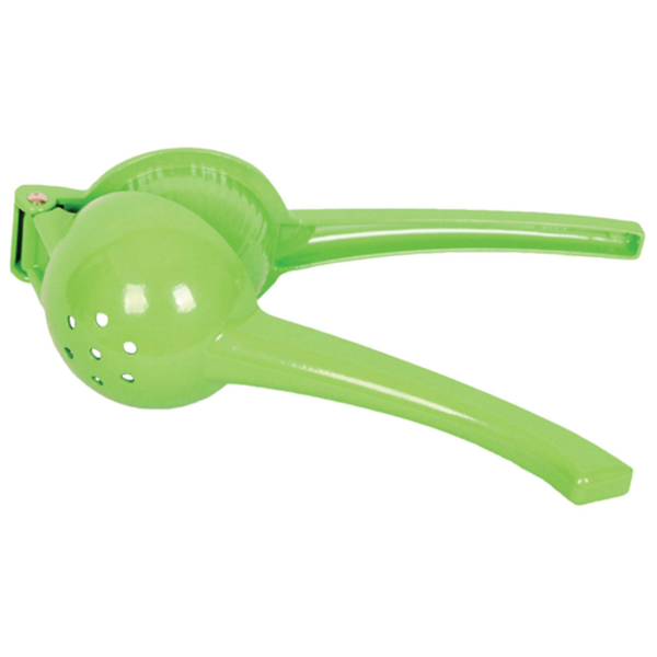 Alt Tag: Citrus Squeezers green handheld manual citrus press for lemons and limes, commercial-grade juicer tool for bars and kitchens
