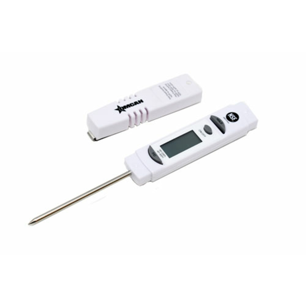 Thermometers digital probe food thermometer with protective case for accurate kitchen temperature monitoring