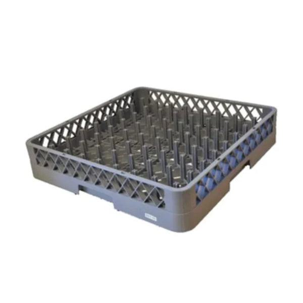 Commercial Dishwasher Racks Blue Plate Dish Rack Insert For Restaurant Warewashing Stations