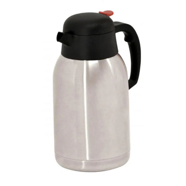 Stainless Steel commercial coffee carafes With Lid And Handle For Cafes, Hotels, And Catering Service