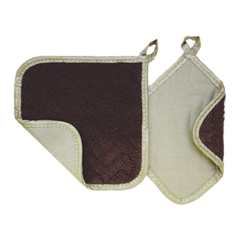 Flameguard Pot Holder With Dual-Sided Design For Kitchen Safety And Burn Protection