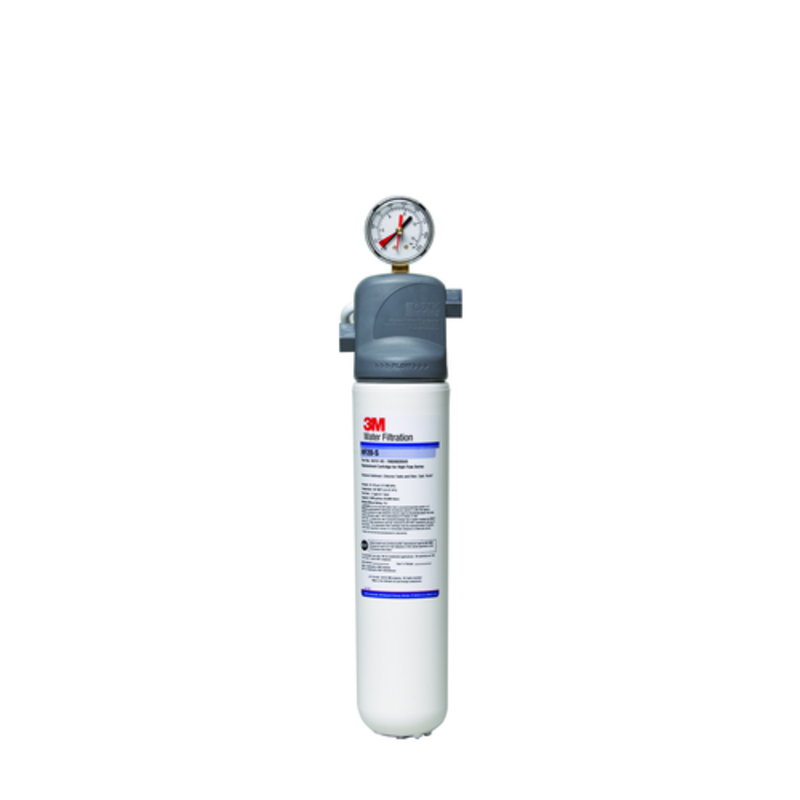 3M ICE120-S Water Filtration System With Gauge Installed, Ideal For Producing High-Quality Ice