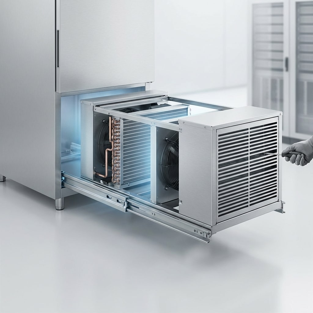 Blue Air Slide-Out Condensing Unit Image 1