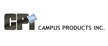 Logo of Campus Products Inc. with a stylized 'CPI' on a white background