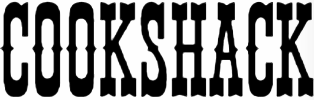 Cookshack logo in black text on a white background