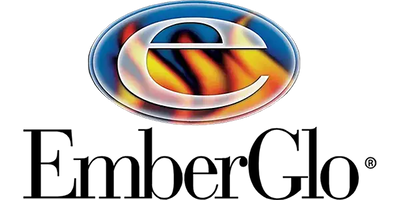 EmberGlo logo with a colorful 'e' design on a white background