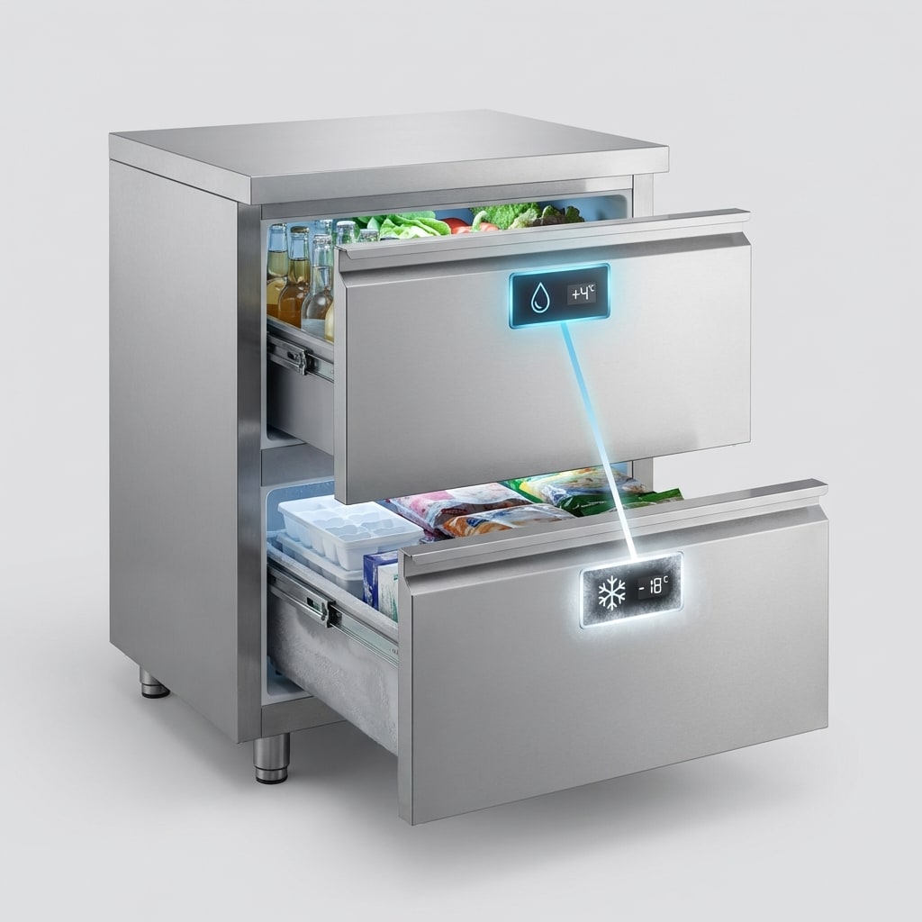 Adande Refrigeration Switchable Fridge/Freezer Modes Image 2