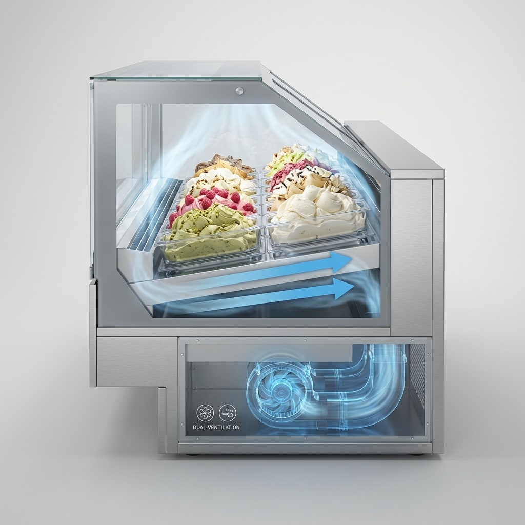 ISA Italia Dual-Ventilation Airflow System Image 3