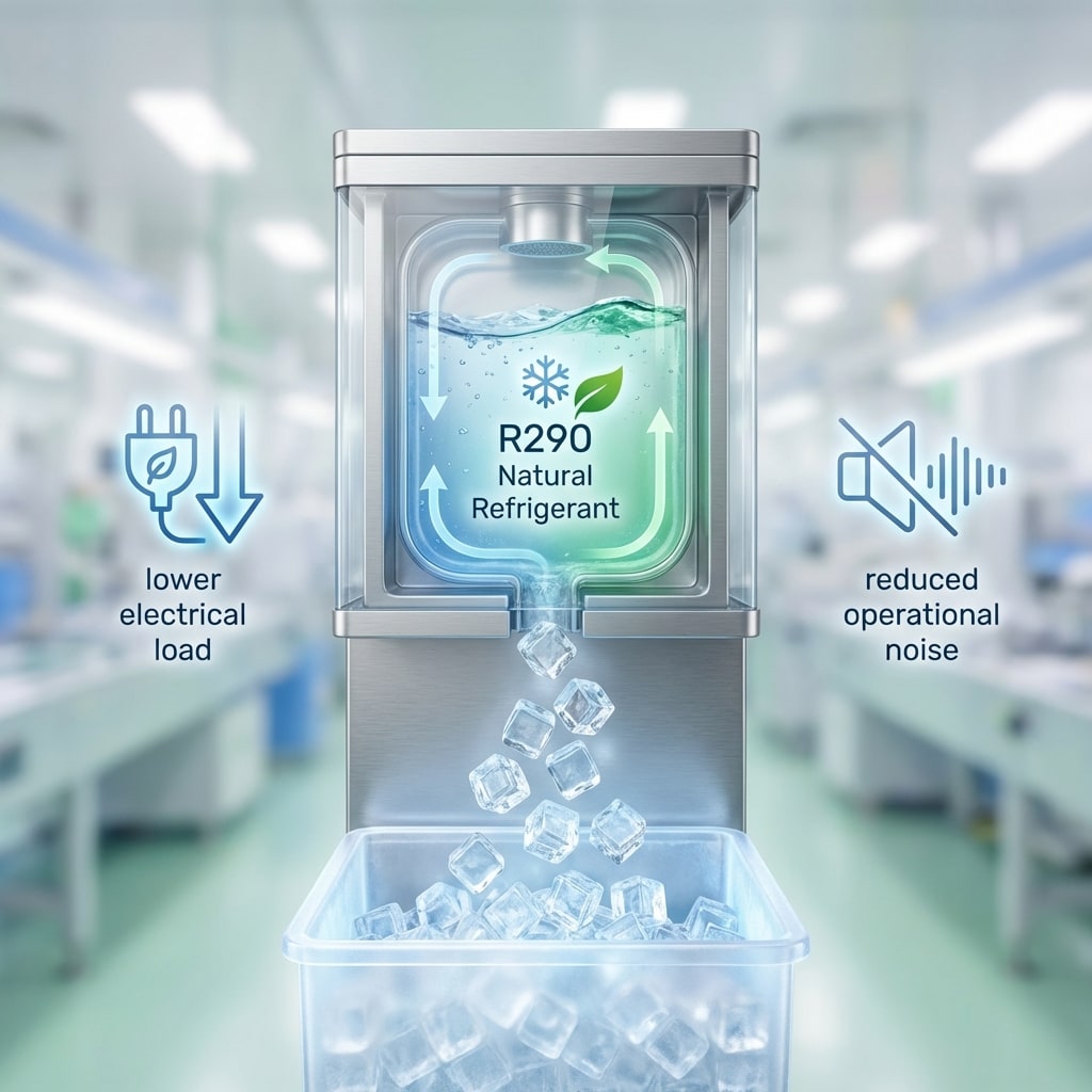 ITV Ice Makers R290 Natural Refrigerant Image 2