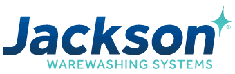 Jackson Warewashing Systems logo with blue text and a star-like symbol.