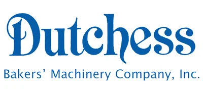 Logo of Dutchess Bakers' Machinery Company, Inc. in blue text on a white background