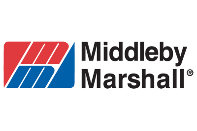 Middleby Marshall logo with red and blue design on a white background