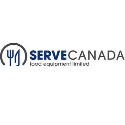 Logo of Serve Canada Food Equipment Limited on a white background