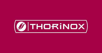 Thorinox logo on a red background