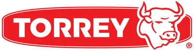 Torrey logo with a bull emblem on a red background