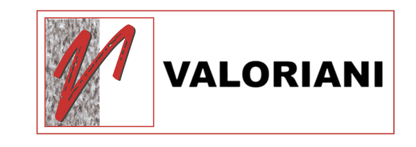 Valoriani logo with a red 'M' on a white background