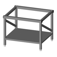 Lainox BSS011 Stainless Steel Floor Stand for BSR011 Combi Oven