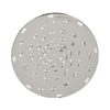 Omcan Stainless Steel Shredder Disc Plate With 3/32-Inch Holes For Consistent Shredding In Professional Food Prep