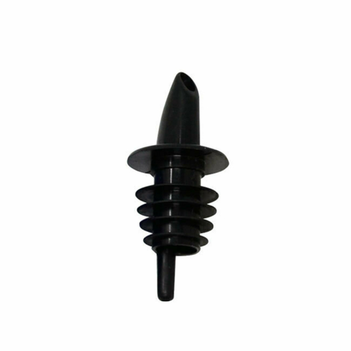 Omcan 80854 Free-Flow Black Liquor Pourer Spout (12 Pack)