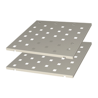 Cadco GGAS-3 Adjustable Inner Shelves Set of 2 Half-Width
