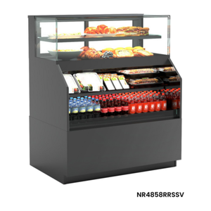 Structural Concepts NR3658RRSSV 35-3/4"W Reveal Combination Refrigerated Self-Service Case