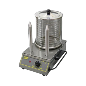 Roller Grill CS2E 40 Hot Dog Capacity Glass Steamer Machine